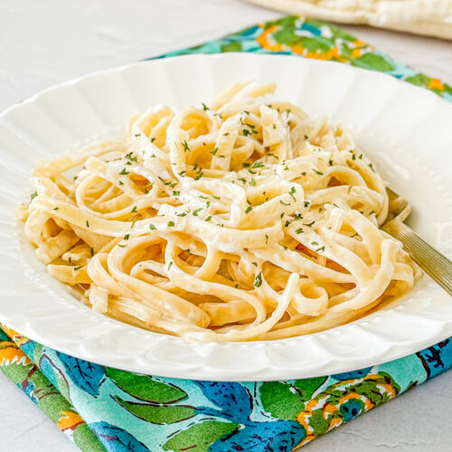 healthy fettuccine alfredo