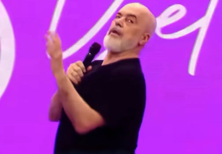 FOTO/ Zbulohet se cilën moderatore imitoi dhe talli kryeministri Rama