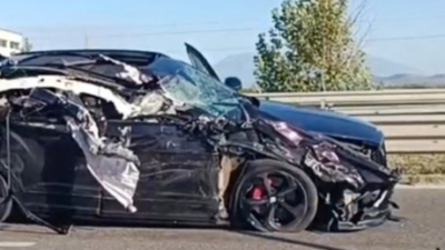 Aksident në autostradën, pIagosen dy persona!